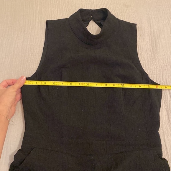 EVA FRANCO ANTROPOLOGIE BLACK CHARLEY JUMPSUIT . Size S - Picture 9 of 13